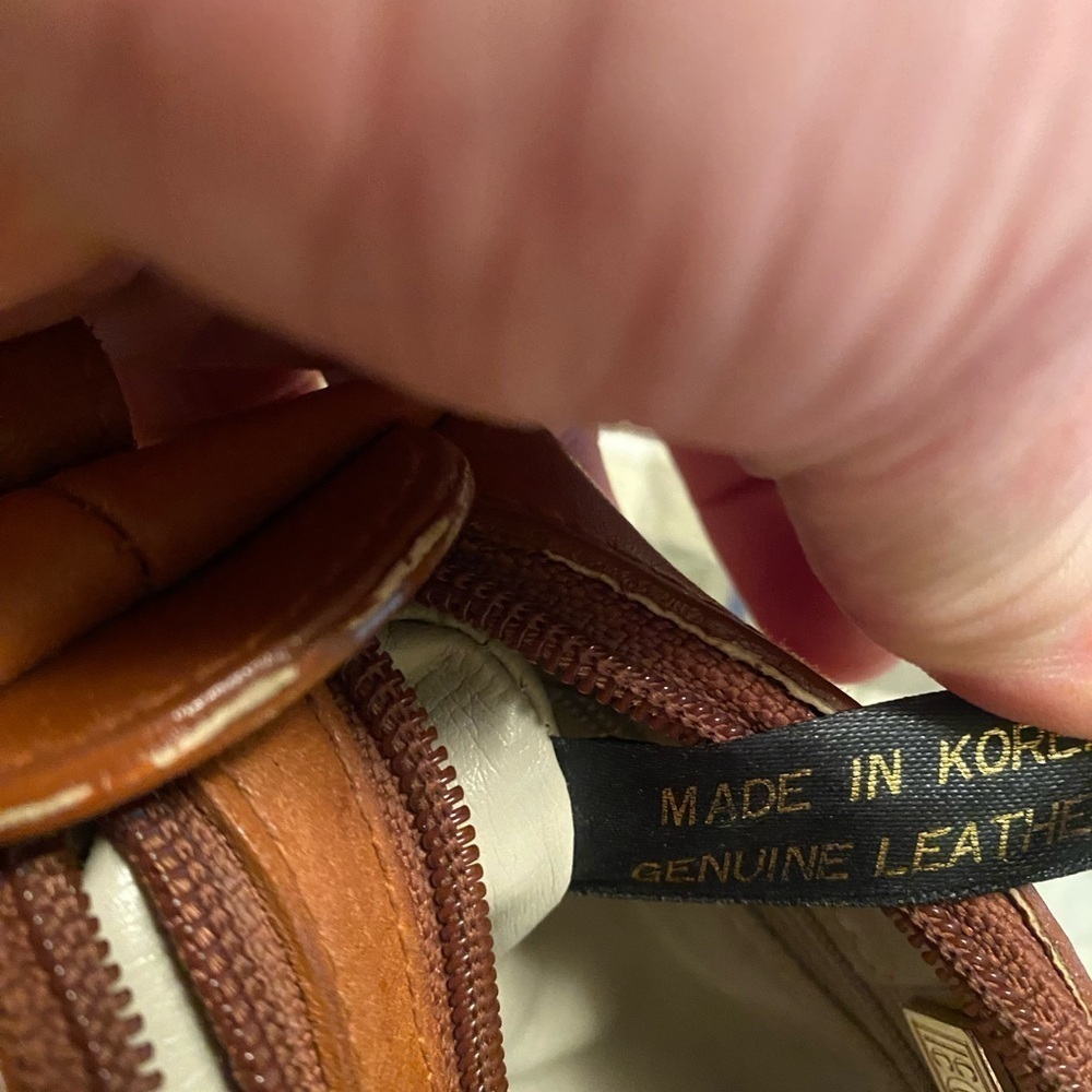 Cc Courtenay mini shoulder bag 100% Korean leather Vintage. - Picture 2 of 5